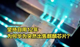麒麟芯片最新消息爆料
